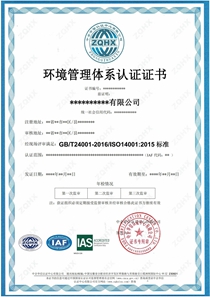 環(huán)境管理體系（IAS）